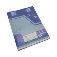 Cahiers en vrac bon marché Cahier couleur avec logo personnalisé A4 A5 cahier français 96 pages Cahier d'exercices Cahier à couverture ivoire
