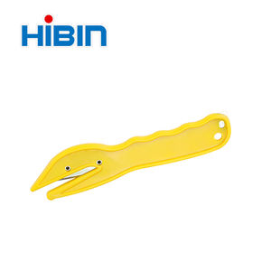 HB8001 سكاكين أمان من الفولاذ المقاوم للصدأ قابلة للتخصيص أداة تحديد نطاق سمك القرش المعدنية في صناديق تصنيع المعدات الأصلية - Product Image 4