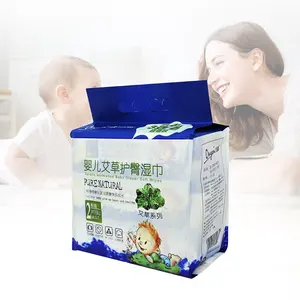 Baby Wipes To Clean Face Custom Private Label Packets Natural Paper Oem Hygiene Brand Raw Material Wet