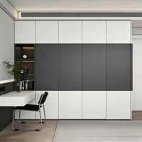Armoire sur mesure de luxe, dressing moderne pour chambre à coucher
