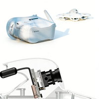 Quadricoptère FPV Cetus X Brushless avec caméra réglable, drone d'intérieur, hélicoptère RC extérieur ELRS 2.4G