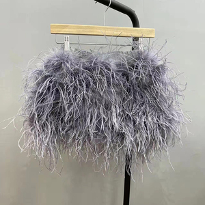 <span class=keywords><strong>Falda</strong></span> de Plumas de Avestruz Sexy de Primavera, <span class=keywords><strong>Falda</strong></span> de Plumas de Avestruz <span class=keywords><strong>con</strong></span> Adorno de Plumas para Mujer - Product Image 5