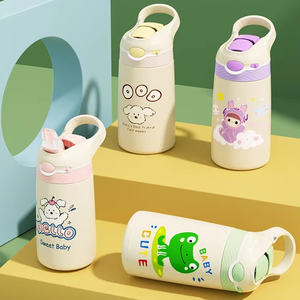 Custom Bpa-free 500ml Insulated Flask Water <b>Bottle</b> For Kids Thermal <b>Drink</b> <b>Bottle</b> Manufacturer And Supplier - Product Image 2