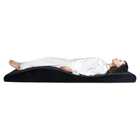 Vente flash, surmatelas de lit incurvé moderne en mousse haute densité, matelas pour cils pour salon de beauté
