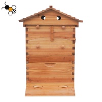 Équipement d'apiculteur miel automatique intelligent maison d'abeille à haut débit ruche sapin automatique paquet complet Kit complet