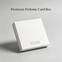 Boîte à parfum en papier pliable personnalisée, emballage cosmétique de luxe pour flacon de parfum de 30 ml et 50 ml