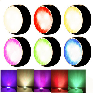 Lampe murale LED à télécommande Xinhuiyuan, lumière de nuit, alimentée par piles, changeant de couleur, pour chambre à coucher, cuisine, armoire - Product Image 1