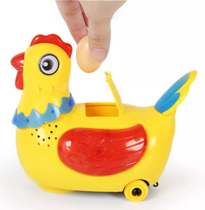 Peut marcher pondre des œufs chanter enfants cadeau de vacances <span class=keywords><strong>puzzle</strong></span> électrique coq jouet en plastique - Product Image 2