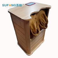 Boîte à sueur portable Offre Spéciale sauna infrarouge lointain Seau de massage en bois Seau de sauna pour les pieds