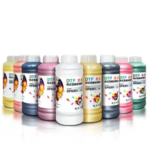 Amostras grátis Dtf Pigment Transfer Film Tinta de impressão 1000ML DTF Tinta para L1800 4720 I3200 R1390 Impressora