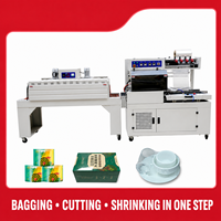 Machine de découpe et de scellage latéral entièrement automatique, machine d'emballage rétractable en film POF pour boîtes, livres, cosmétiques et aliments