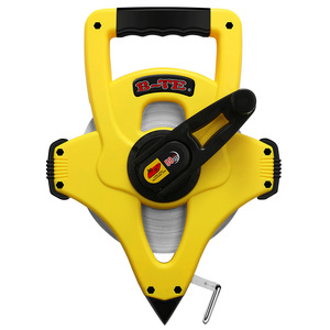 B-Tie Steel Measuring Tape 50M Nylon Coated Waterproof Rustproof For Construction Site Measurement - Product Image 5