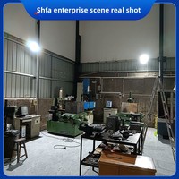 Projecteur LED anti-explosion IP66 Shen Fanggb pour atelier, entrepôt, usine, station-service, étanche aux flammes, rond, 220V, Agi32