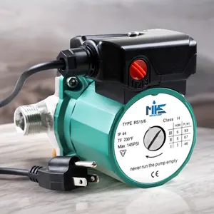 RS15-6 Three Speed Industrial Hot Water Domestic Water Pressure Circulation Booster Pump