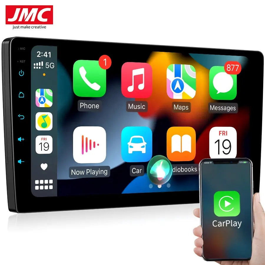 JMC Android evrensel 2 din 9 "araba mp5 çalar araba kullanım kılavuzu için Android araba radyo stereo mp5 çalar