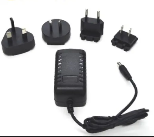 Tukar ac plug 100-240 V AC Input 12 V 1A 5 V 2A 2.5A AC/DC Power Adapter