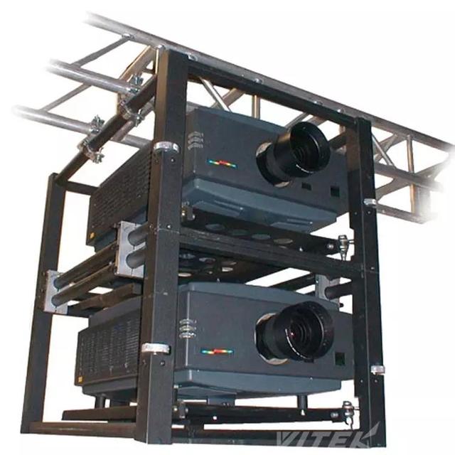 VTEX Large Hanging Projector Bracket Wall Mount Heavy Duty Double Layer Movie Film Cinema Projector Mounting Bracket