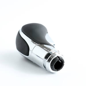 Pommeau de levier de vitesse automatique en plastique PU noir ergonomique compatible Buick Opel - Product Image 3
