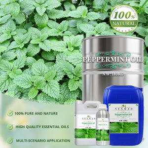 Pure <b>Essential</b> <b>Oil</b> Fresh Peppermint Natural Cooling <b>Oil</b> for Skincare Massage and Cosmetics OEM Bulk - Product Image 4