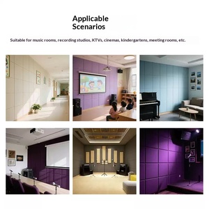 Pannello Acustico in Fibra di Poliestere, Pannello Fonoassorbente Ignifugo Eco PET, Dimensioni Personalizzabili per Ufficio, <span class=keywords><strong>Studio</strong></span>, KTV, Decorazione <span class=keywords><strong>Casa</strong></span> - Product Image 6
