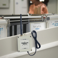 Capteur de température de réfrigérateur Lora, système de surveillance de la température à distance sans fil, précision de 0,5°C, autonomie de la batterie de 5 ans, portée de 5 km
