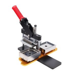 Tùy Chỉnh DIY Quảng Trường Kim Loại Hình Ảnh Tủ Lạnh Nam Châm Máy Làm Của Nhãn Hiệu Nút Huy Hiệu Máy Làm Kit - Product Image 2