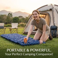 Pompe à air électrique rechargeable pour matelas gonflable, pompe à air portable pour camping, pour canapé gonflable, oreiller, sacs de rangement sous vide