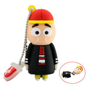 Jaster — clé Usb en Silicone personnalisée, 16 go, forme Carton - Product Image 1