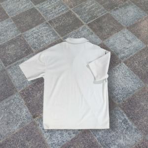 บริการรับผลิตเสื้อเชิ้ตแขนสั้นทรงบ็อกซี่สำหรับผู้ชาย ผ้าฝ้าย 100% ไม่หดตัว รับผลิตตามแบบ (OEM) - Product Image 1