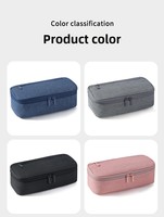 Trousse scolaire multifonctionnelle grande capacité couleur unie 2026, personnalisable avec logo, vente en gros