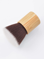 Mauri Offre Spéciale grande poudre manche en bambou petit pinceau de maquillage poudre fond de teint pinceau Kabuki