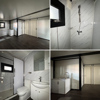 Maison mobile modulaire préfabriquée extensible Suihe modèle 0206, 2 chambres, design moderne et respirant, pour usage résidentiel ou bureautique