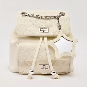 Luxury Quilted <strong>Backpack</strong> Women <strong>Leather</strong> Top-Tier Dumas Rucksack Classic Chain Bag Star Mirror Designer <strong>Small</strong> Flap Travel Bag - Product Image 3