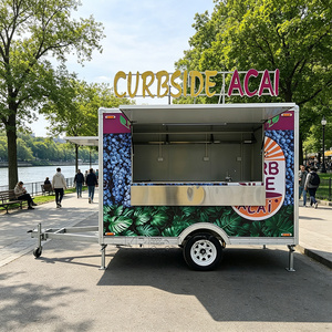 CE Certified Custom Pizza Food Trailer With Full Equipment Stone Oven For Commercial Italian Street Vending Mobile Kitchen - Product Image 3
