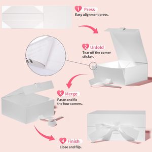 Serie di Scatole Regalo <span class=keywords><strong>in</strong></span> Cartone per Profumi e Candele con Design Floreale a Rilievo, Scatole Stampate, la Tua Scatola Regalo <span class=keywords><strong>in</strong></span> Carta con Manico <span class=keywords><strong>in</strong></span> <span class=keywords><strong>Metallo</strong></span> - Product Image 2