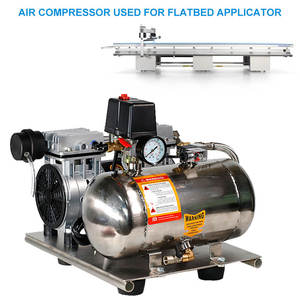 <span class=keywords><strong>Compresor</strong></span> de Aire Portátil <span class=keywords><strong>Silencioso</strong></span> de 550W, 8 Bar, Sin Aceite, con Tanque de Acero Inoxidable de <span class=keywords><strong>6L</strong></span>, Motor Refrigerado por Aire y Aplicador de Plataforma Plana - Product Image 2