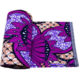 Nouvel arrivage <span class=keywords><strong>en</strong></span> gros de tissu africain imprimé wax pour pagnes, tenues traditionnelles et robes de fête – Qualité supérieure à prix d'usine - Product Image 2