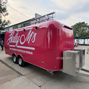 Camión de eventos con tienda de campaña, quiosco de helados al aire libre, furgoneta de hamburguesas, remolque de catering, caravana restaurante, carrito móvil de bebidas - Product Image 6
