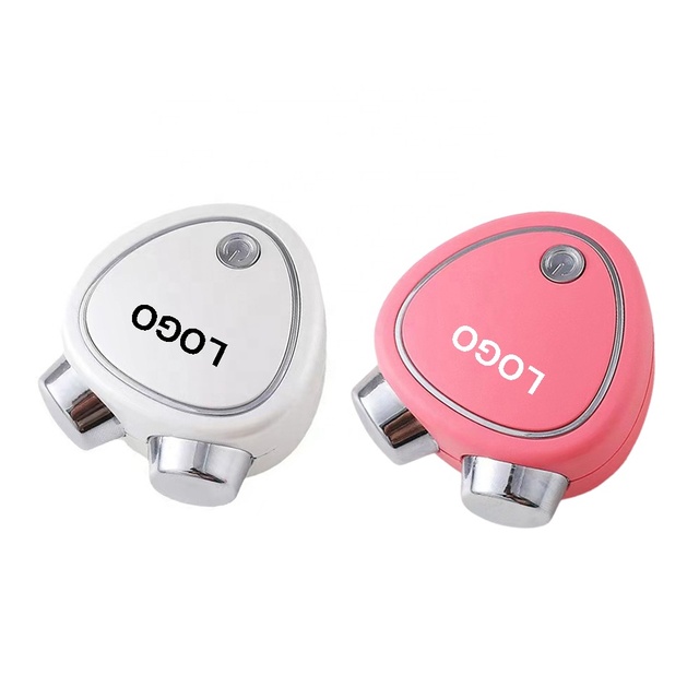 Microcurrent V Face Lifting Beauty Instrument Custom logo Mini Face Massager Vibrator Home Use Beauty Tools Massage Face Rest