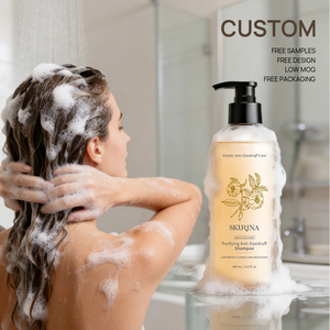 <span class=keywords><strong>Shampooing</strong></span> Végan <span class=keywords><strong>Anti</strong></span>-<span class=keywords><strong>Pelliculaire</strong></span> et Séborégulateur Effet Volume Marque Blanche au Thé Blanc, Gentiane et Camélia, Nettoyant et Rafraîchissant en Profondeur 400ml - Product Image 4