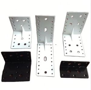 Chất Lượng Cao Đồ Nội Thất L Hình Thanh Góc Kim Loại Đúc Sắt Thép Gỗ Kết Nối Kệ Góc Chân Đế Cho Gỗ Gỗ - Product Image 1