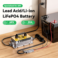 Chargeur de batterie au lithium Li-ion étanche Kopery 24v 30a 48v 20a 25a, chargeur de vélo électrique 1250w 48v