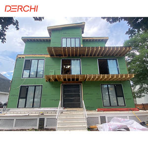 DERCHI <strong>Massachusetts</strong> Residential Project Hurricane Proof Aluminum Slim Frame Lift Sliding Door Patio Balcony Sliding Glass Door - Product Image 1