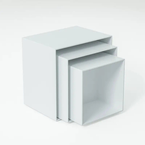 Expositor <span class=keywords><strong>de</strong></span> Pasteles Metálico Lavable <span class=keywords><strong>de</strong></span> Grado Comercial, Ecológico, <span class=keywords><strong>Cubo</strong></span> Blanco <span class=keywords><strong>de</strong></span> <span class=keywords><strong>5</strong></span> Lados, Fácil <span class=keywords><strong>de</strong></span> Montar, para Sobremesas - Product Image 1