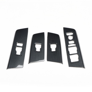 Model 2023 dari Setir Plastik BREEZE yang Dimodifikasi dengan Pola Serat Karbon Hitam Panel Navigasi Dekorasi Interior Mobil. - Product Image 4
