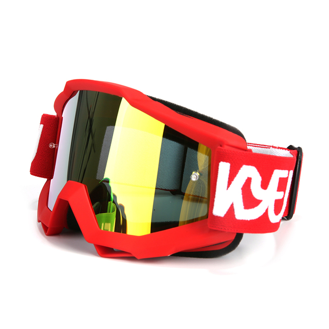 Kaiyue Custom Logo Outdoor Sports Off-road Dirt Bike Protective Motorcycle Goggles with PC Lenses % UV Protection