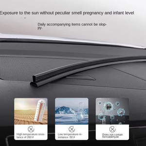 แผ่นปิดฉนวนกันเสียงสำหรับคอนโซลกลางยาง EPDM แผ่นปิดเสาตัวซีแผงหน้าปัดกระจกหน้าตัดวัตถุแปลกปลอม - Product Image 5