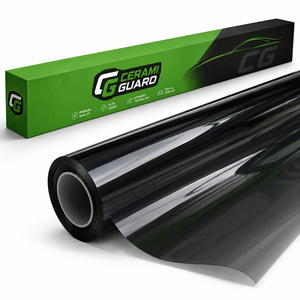 Película <span class=keywords><strong>de</strong></span> Vinilo para Ventanas <span class=keywords><strong>de</strong></span> Auto, al por Mayor, <span class=keywords><strong>de</strong></span> Carbono, 2 Mil, PET en Rollo, Bloquea 99% <span class=keywords><strong>de</strong></span> Rayos UV, No se Desvanece, Película Automotriz Ceramiguard con Garantía <span class=keywords><strong>de</strong></span> 5 Años - Product Image 1