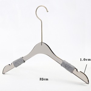 Lavinia acrílico transparente falda pantalones percha con clips de metal ajustables perchas de acrílico transparente - Product Image 5