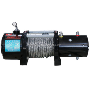 <strong>12V</strong>/24V <strong>Electric</strong> <strong>Mini</strong> <strong>Winch</strong> 2000-20000 Lbs - Steel Cable - With Wireless Remote Controller - Product Image 4
